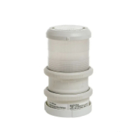 LUZ DE TOP EM STROBO AQUA SIGNAL M-40 BRANCA 12V