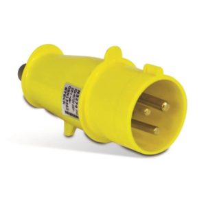 Plug Amarelo 2P+T 32A 100/130V 4H N3274 - STECK